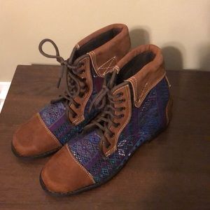 Boho Colorful Booties